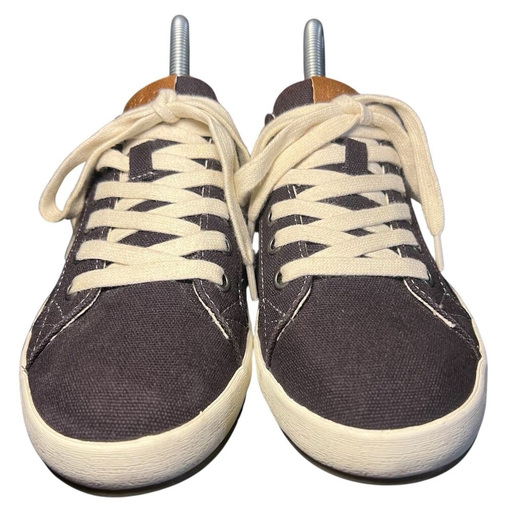 Taos Footwear Starburst Black & White Canvas Sneakers Woman’s Size 8, STB-13834